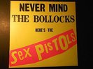 SEX PISTOLS NEVER MIND THE BOLLOCKS LP V 2086 BLANK BACK 1977 UK 11-TRACK