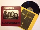 THE DOORS - L.A. WOMAN - 1ST PRESS VINYL LP CRUCIFIX WINDOW COVER EKS-75011 VG+