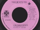 70s Soul Funk Breaks 45 LYN CHRISTOPHER Take Me With You on Paramount VG++ Promo