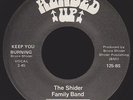Rare Modern Soul 45 THE SHIDER FAMILY BAND Keep You Burning on Headed Up M-