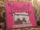 Mayhem Deathcrush Black Metal LP 1987 Posercorpse 1st press Original VG++