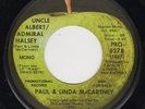 BEATLES 45 PAUL LINDA McCARTNEY UNCLE ALBERT PROMO DJ LOS ANGELES APPLE 1837