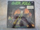 Overkill Under The Influence Promo Cutout LP Vinyl (Near Mint)