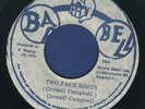 1521 CORNELL CAMPBELL-TWO FACE RASTA-BAR BELL-1975  REGGAE 45 7
