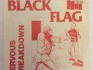 Black Flag Nervous Breakdown 45 Rpm Single Red Sleeve Sst Records