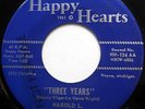 HAROLD L & THE OFFBEATS 45 Three Years / Connie ROCKABILLY Happy Hearts w3745