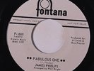 JAMES PHELPS: Fabulous One / The Wrong Number 45 (dj, close to M-) rare Soul