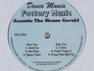 JAMMIN THE HOUSE GERALD Factory Muzik DANCE MANIA 12