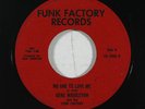 Funk 45 GENE MIDDLETON No One To Love Me on Funk Factory