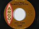 R&B 45 ETTA JAMES I Just Want To Make Love To You/At Last on Argo VG++