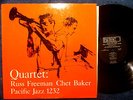 CHET BAKER RUSS FREEMAN Quartet Pacific Jazz 1232 superb mono original NM-