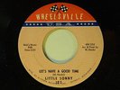 Little Sonny 45 Orange Pineapple Cherry Blossom /Let's Have A Time VG++ Detroit