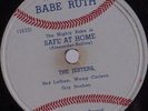 THE JESTERS: Tribute To Babe Ruth DOO WOP? Scarce ORIG 78 Unknown