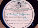 LORETTA YOUNG IMOGENE LYNN 20th Fox studio disc 78 FRESHMAN signed Alfred Newman
