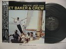 CHET BAKER & CREW Self Titled LP Vinyl JAPAN TOSHIBA PACIFIC JAZZ PJ-1224 W/ OBI