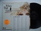 Madonna - Who's that Girl - Ultra rare Taiwan LP release + Insert // as new 