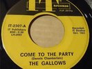 Iowa Garage 45 The Gallows Come To The Party/Slow Death IT-2307 1965 Surf RARE