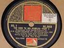 KING GEORGE VI 1949 CHRISTMAS DAY KING TO HIS PEOPLES HMV 78RPM RC3958