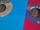 Kiss-Christine Sixteen & Shout It Out Loud 1970`s Rock/Glam 45 RPM + Kiss poster