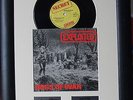 The Exploited Dogs Of War Genuine 7'' Vinyl Record & Sleeve Display PUNK/Oi