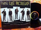 LEE MORGAN Here's Lee Morgan Art Blakey Cliff Jordan Vee Jay 3007 MONO Jazz LP