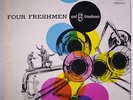 FOUR FRESHMEN: And Five Trombones LP (Mono, some cover wear) Jazz