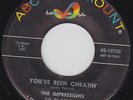 The IMPRESSIONS been cheatin' 45 killer NORTHERN SOUL mod WIGAN CASINO hear ??