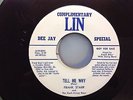 FRANK STARR TELL ME WHY ORIGINAL RARE VG+  ROCKABILLY 45  LIN BIO PROMO LABEL