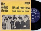 Rolling Stones  It's All Over Now Decca F.11934 Denmark 7