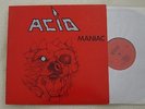 ACID - Maniac LP Giant Records 1983