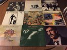 VINYL ROCK/METAL RECORD LOT DAVID BOWIE,THE CLASH,BOB DYLAN 20 LPS/1 PIC DISC