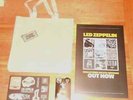 LED ZEPPELIN PROMO Items tote bag In Through The Out Door poster buttons sticker