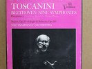Arturo Toscanini Nine Beethoven Symphonies 8xLP RCA VIC 8000 EX/VG