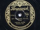 78 RPM -- Garland Wilson, Brunswick 1476, EE+ Jazz / Blues  (no US issue)