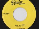 RARE ROCKABILLY 45 LLOYD MCCOLLOUGH Half My Fault 686 STARDAY 45 listen