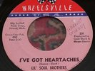 Northern Soul 45-LIL' SOUL BROTHERS-What Can It Be/Heartaches-WHEELSVILLE 231 EX