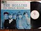 The Hollies  For Certain  Because...    FREE SHIPPING