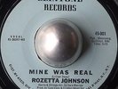 NORTHERN SOUL ROZETTA JOHNSON Mine was real CLINTONE LISTEN