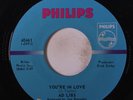 AD LIBS: You're In Love / Don't Ever Leave Me 45 (sm label peel, w/ promo inser