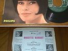 RARE French EP 45t BIEM (7') BRIGITTE BARDOT with p/s part cut off (11/1964)
