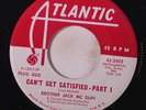 BROTHER JACK MCDUFF: Can't Get Satisfied / Part 2 45 (dj) Soul