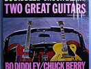 CHUCK BERRY w/BO DIDDLEY 2 GREAT GUITARS RARE'63 CHECKER MONO LP SHRINK STUNNING