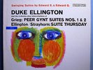 DUKE ELLINGTON PLAYS GRIEG+STRAYHORN RARE ORIG'58 COLUMBIA 6-EYE STEREO LP 1A NM