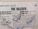 The Beatles 'Twist and Shout' EP 45RPM 1963  with all four Autographs on sleeve