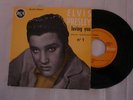 HYPER RARE ELVIS PRESLEY :  LOVING YOU N° 1 - Pochette Jaune Orangé - Coté 200 €