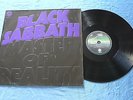 Black Sabbath - master of  reality (vertigo space ship german 2nd press) RARE 