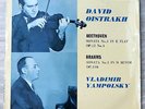 OISTRAKH YAMPOLSKY Beethoven Sonata No3 Brahms Sonata No3 COLUMBIA 33CX 1580 LP