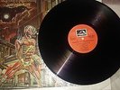 IRON MAIDEN SOMEWHERE IN TIME VERY RARE INDIAN RED HMV LABEL