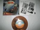 @ AC/DC Let there be rock/Problem child SINGLE - BROWN-CLEAR SWIRL@ Yugoslavia @