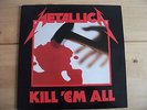 Metallica Kill 'Em All LP gatefold